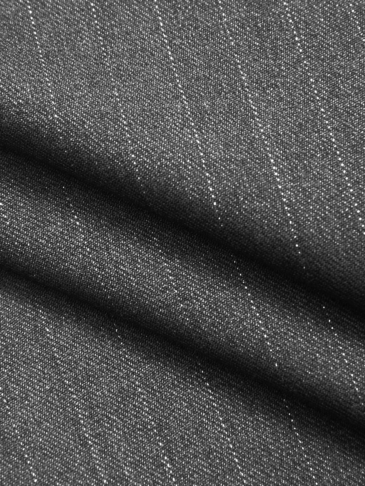 Asymmetric Ruched Pinstripe Shirt - Image 3