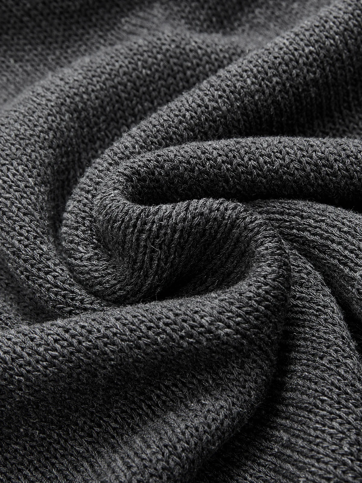 Batwing Sleeve Belted Knit Midi Dress - Image 3