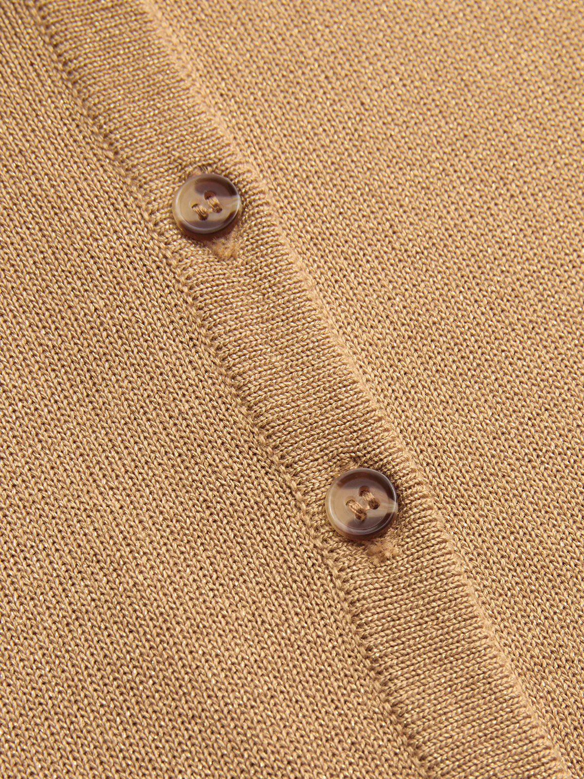 Bell Sleeve Peplum Sparkle Knit Cardigan - Image 4