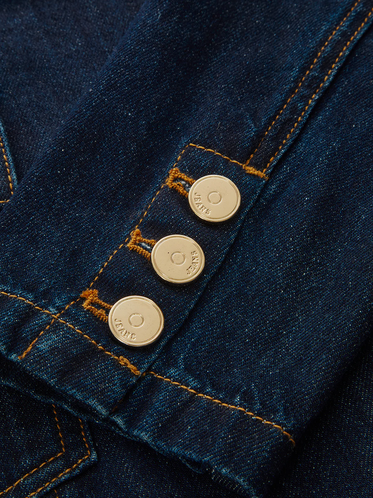 Belted Denim Blazer Dress - Image 5