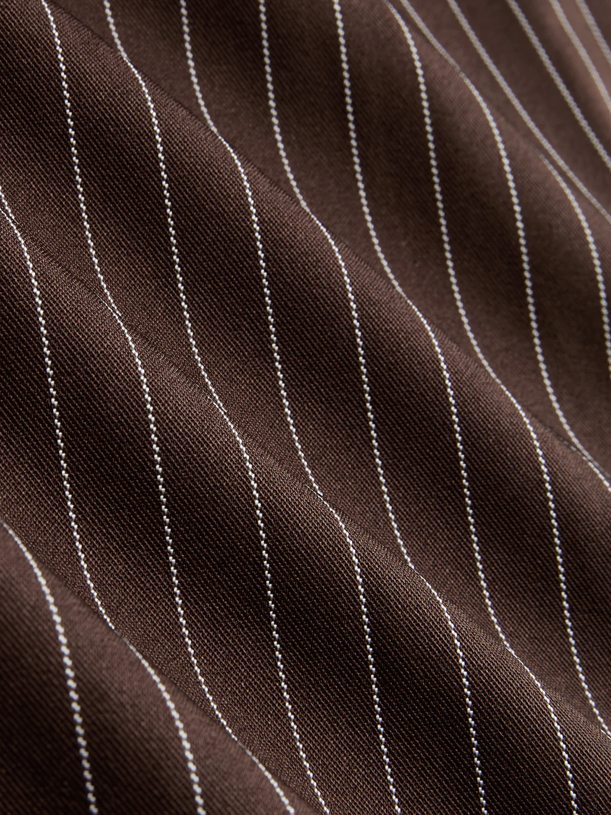 Belted Pinstripe Wide-Leg Pants - Image 3