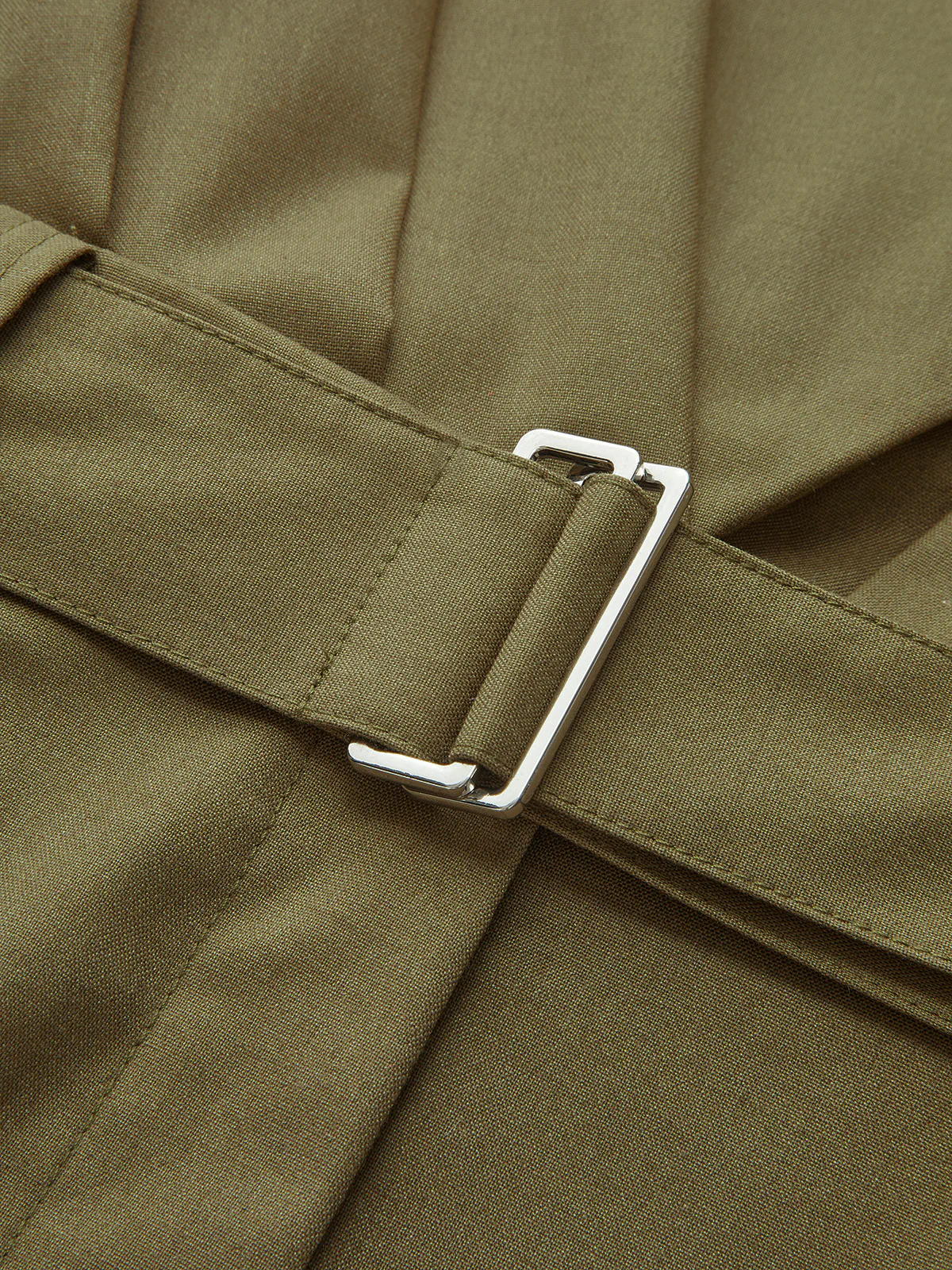 Belted Sleeveless Short Jumpsuit - Image 4