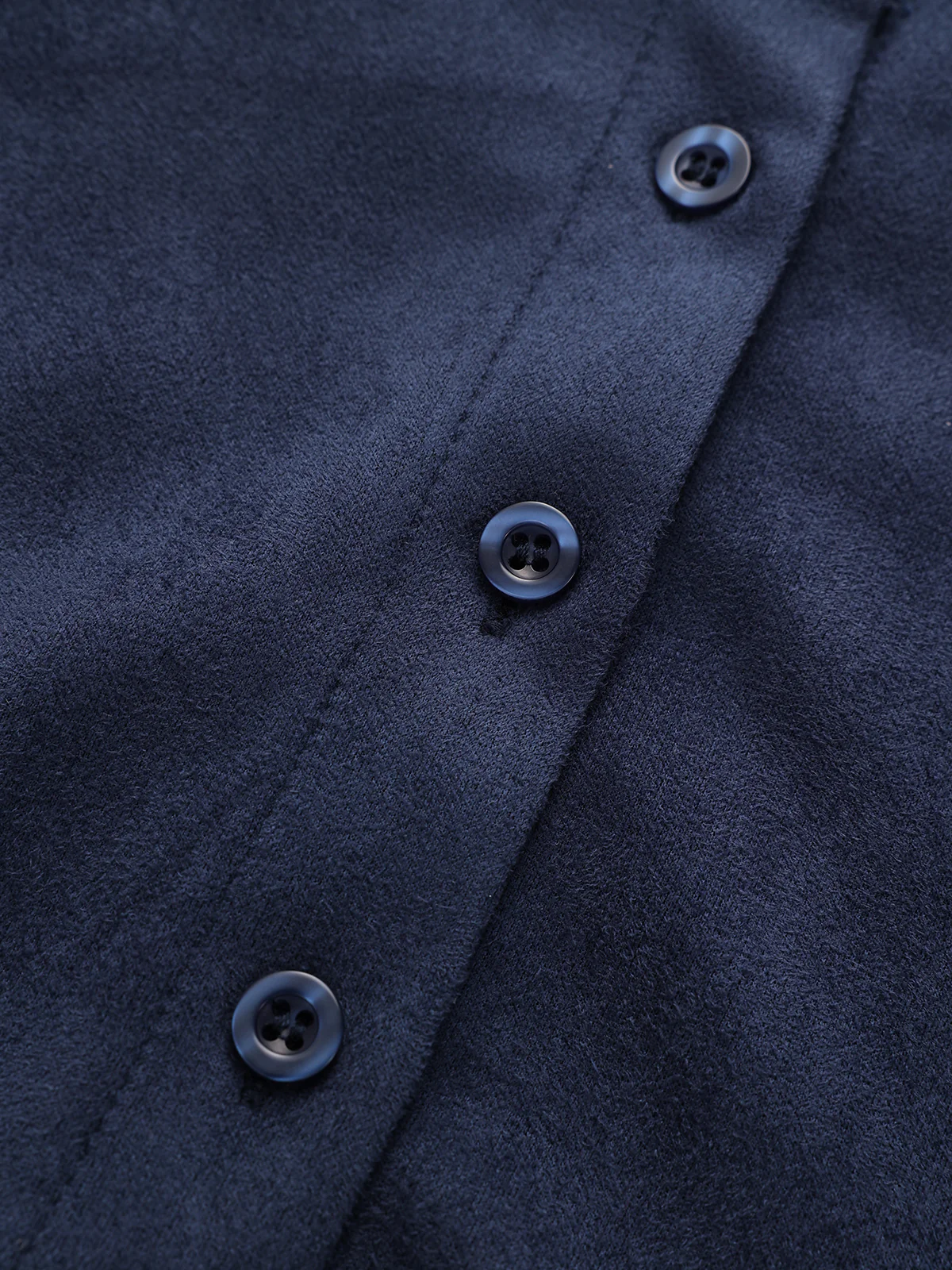 Belted Suede Effect Shirt Dress - Image 5