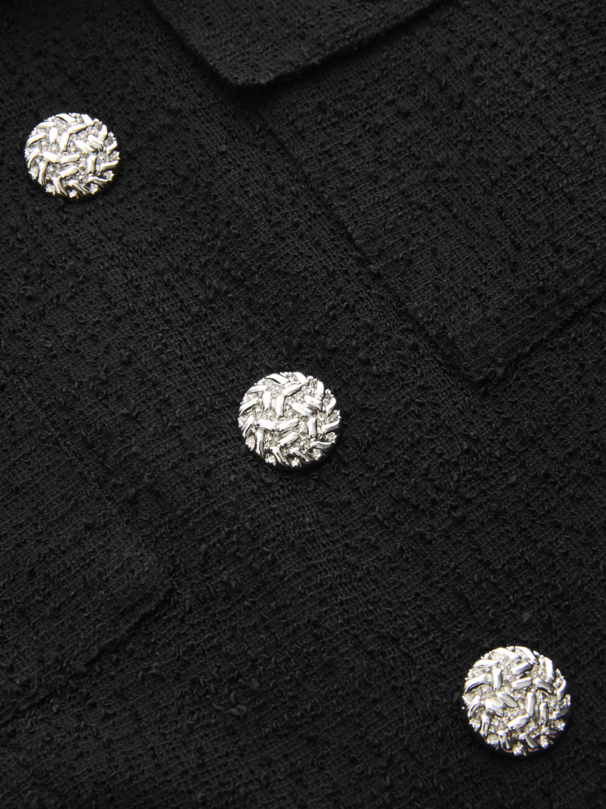 Contrast Collar Pleated Mini Dress - Image 5