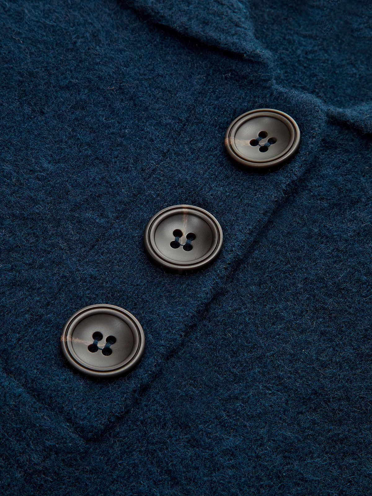 Contrast Pocket Polo-Collar Short-Sleeve Sweater - Image 4