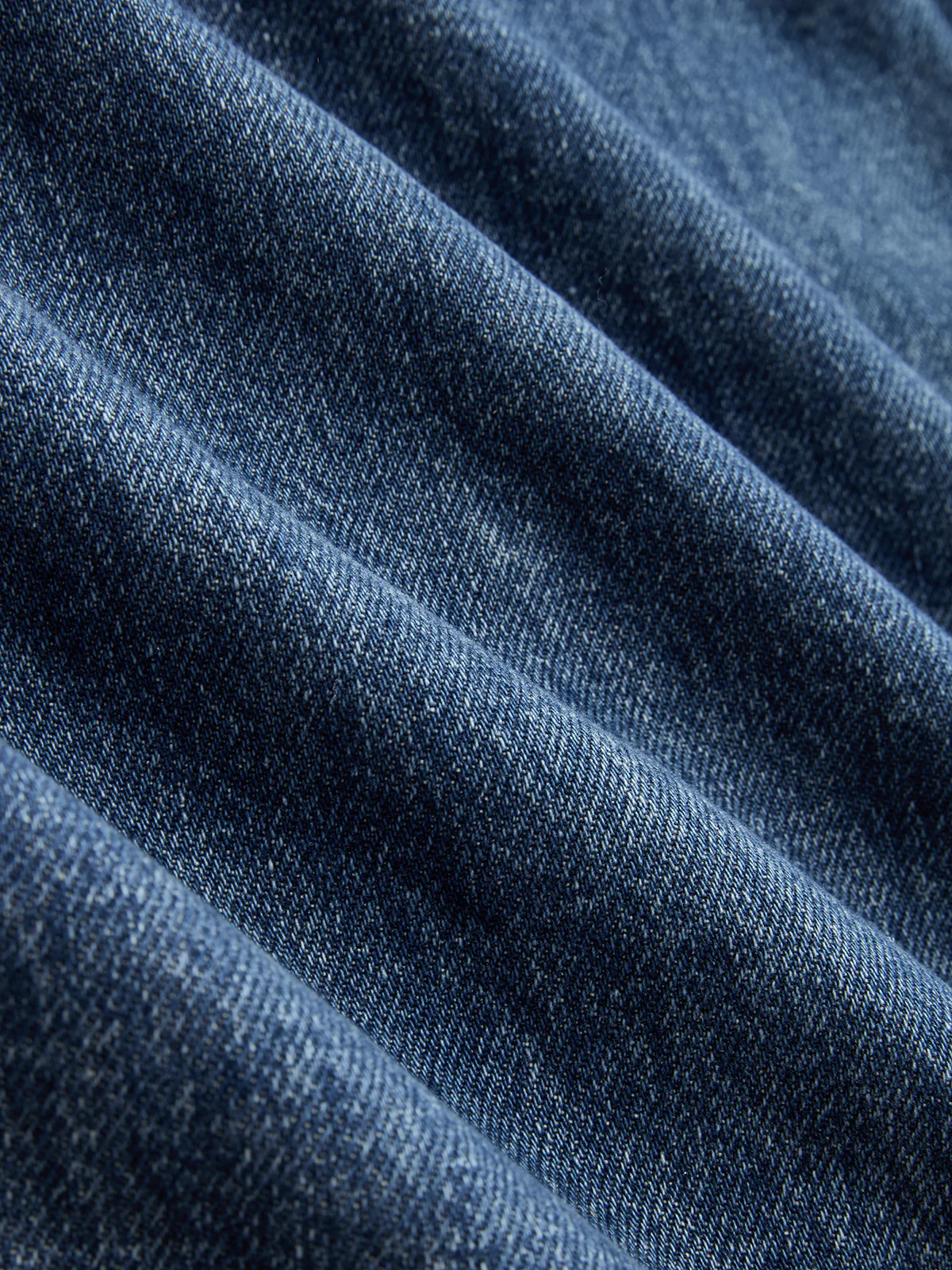 Cross-Front Wide-Leg Jeans - Image 3