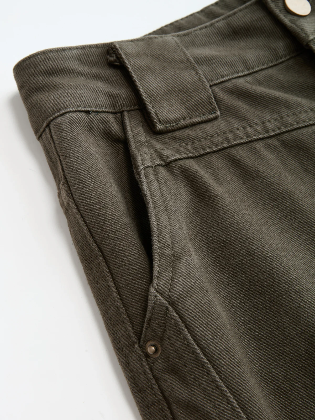 Denim Curved-Leg Jeans - Image 4
