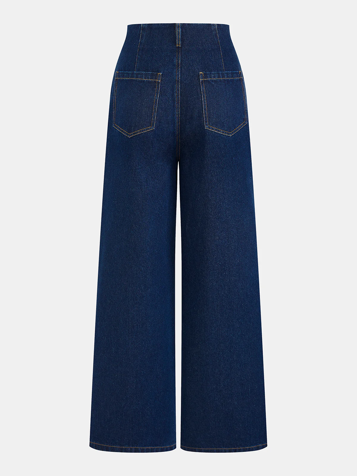 Denim Wide-Leg Jeans - Image 2