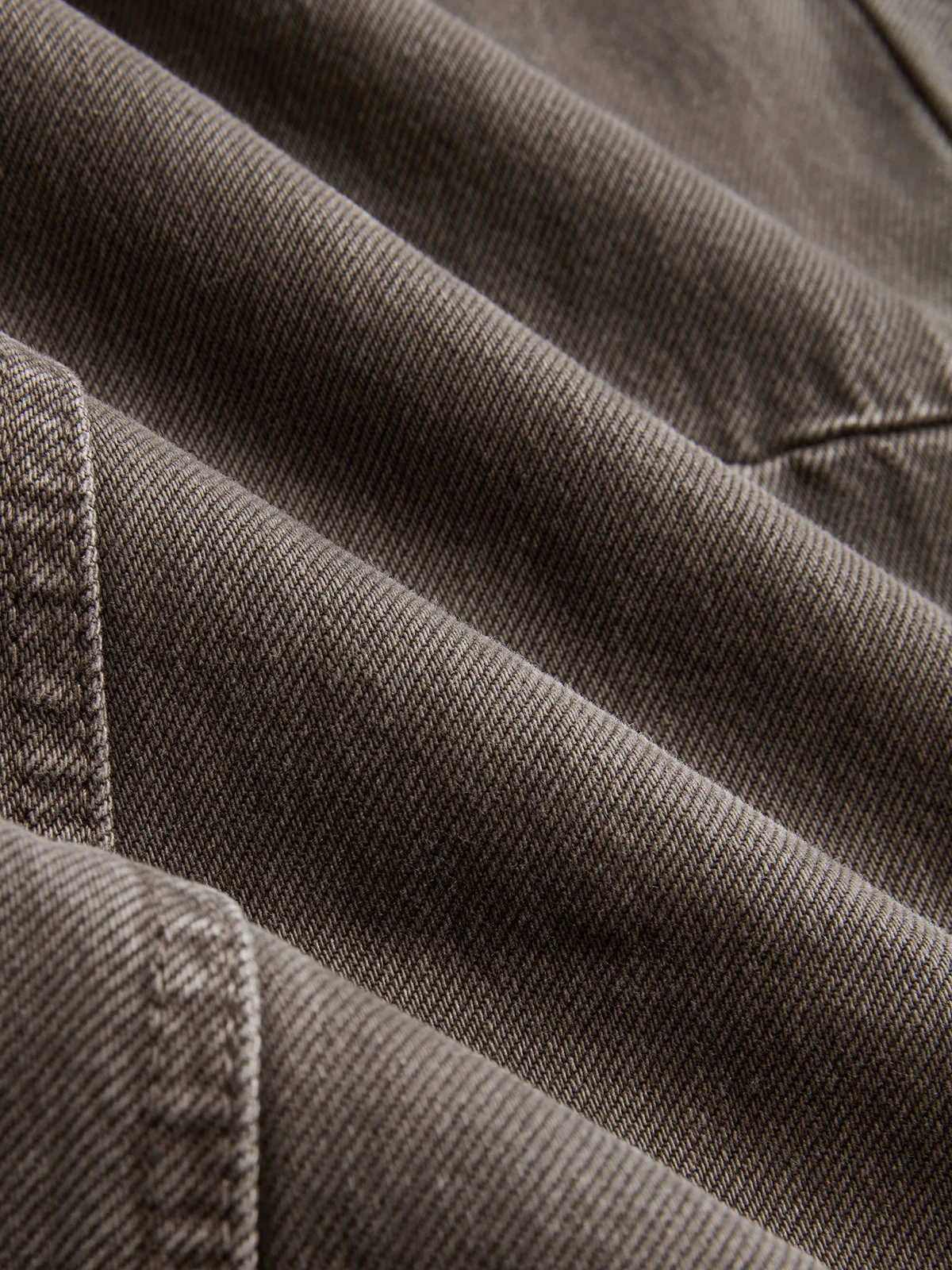 Distressed Denim Curved-Leg Pants - Image 3