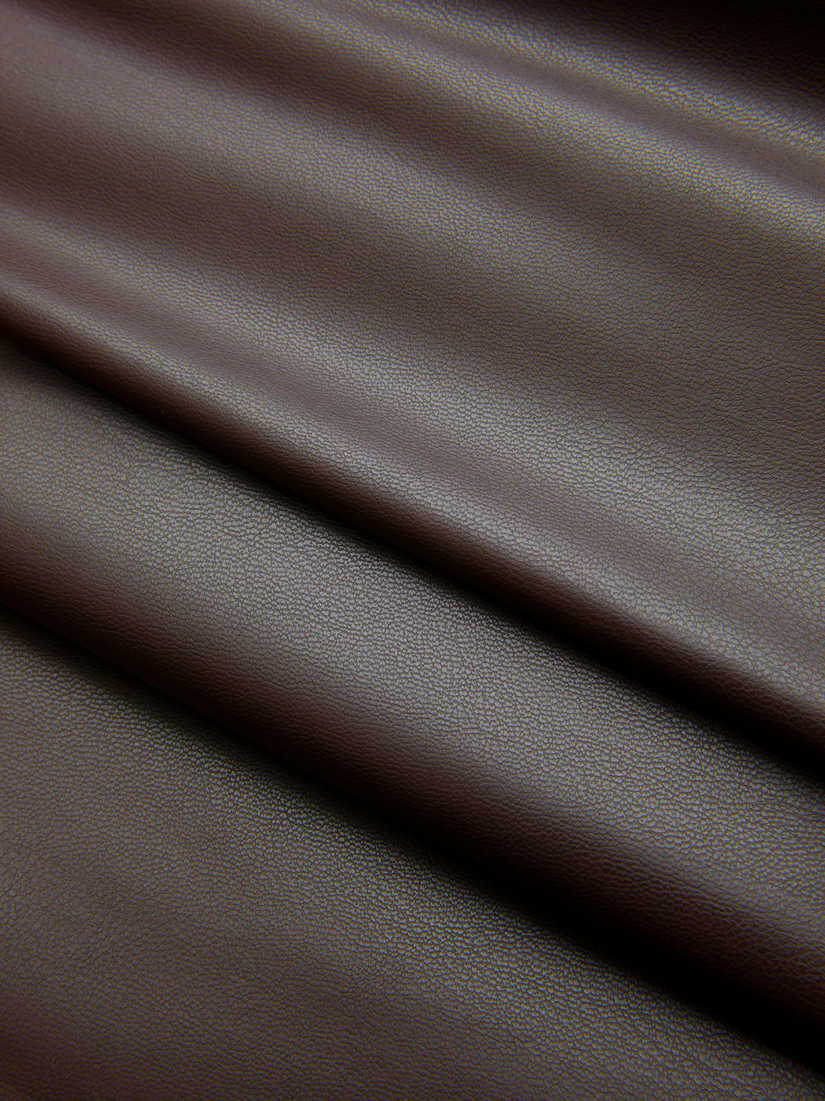 Faux Leather Midi Pencil Skirt - Image 3