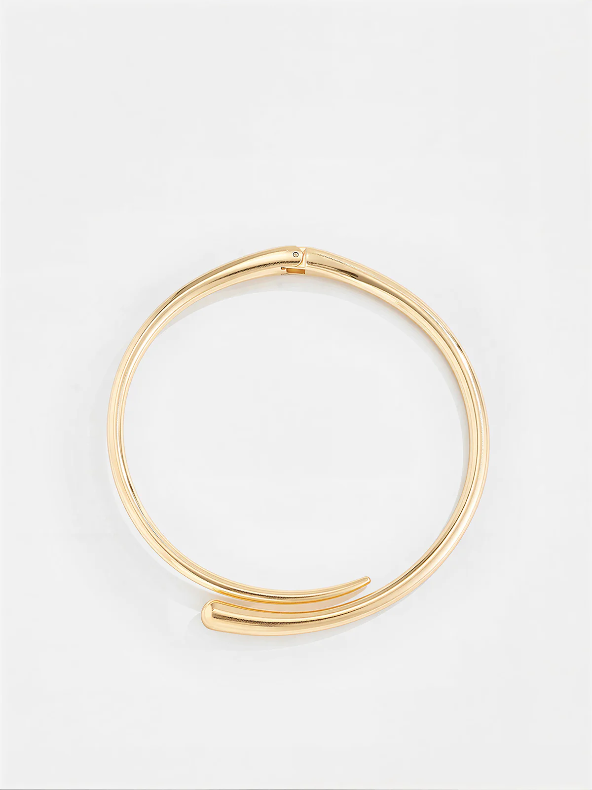 Gold-Tone Open Cuff Choker - Image 2