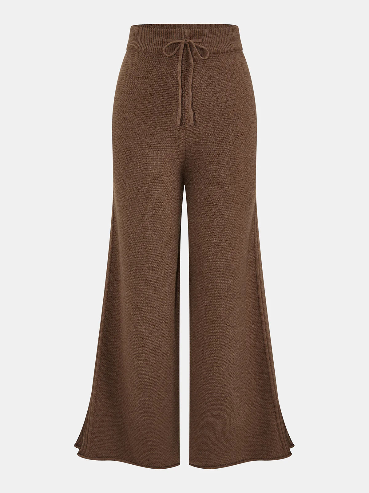 Knit Loose Sweater & Drawstring Pants Set - Image 5