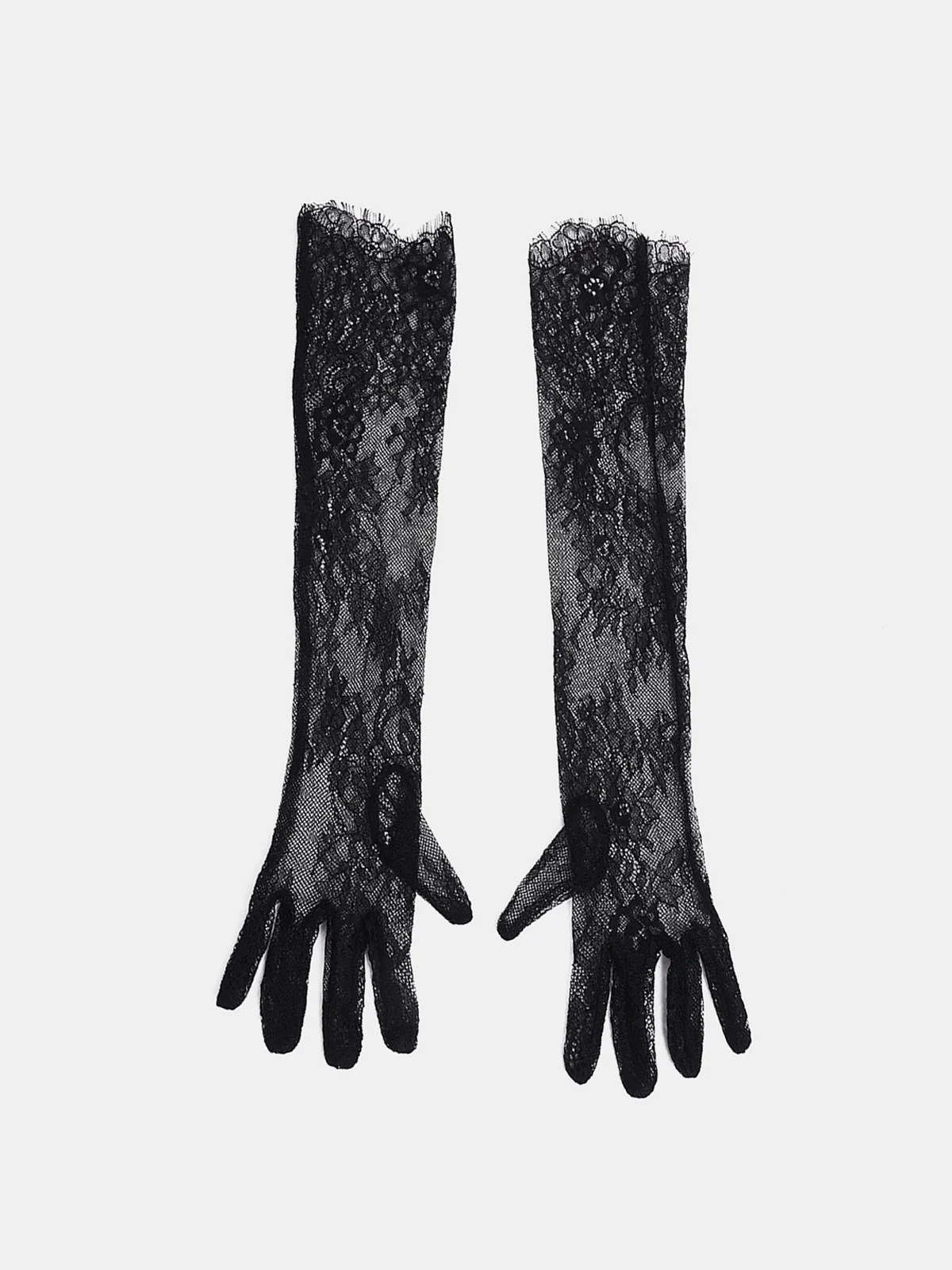Lace Long Gloves - Image 2