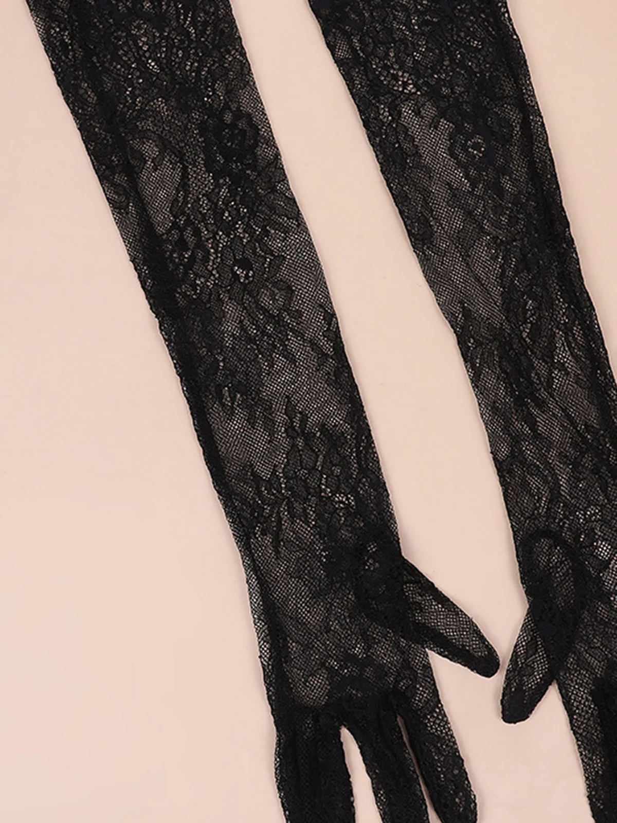 Lace Long Gloves - Image 3