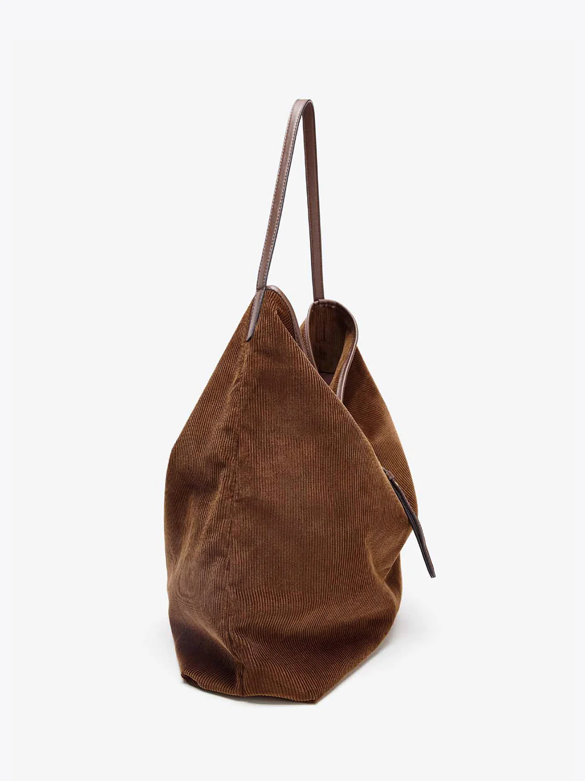 Large-Capacity Corduroy Hobo Bag - Image 3