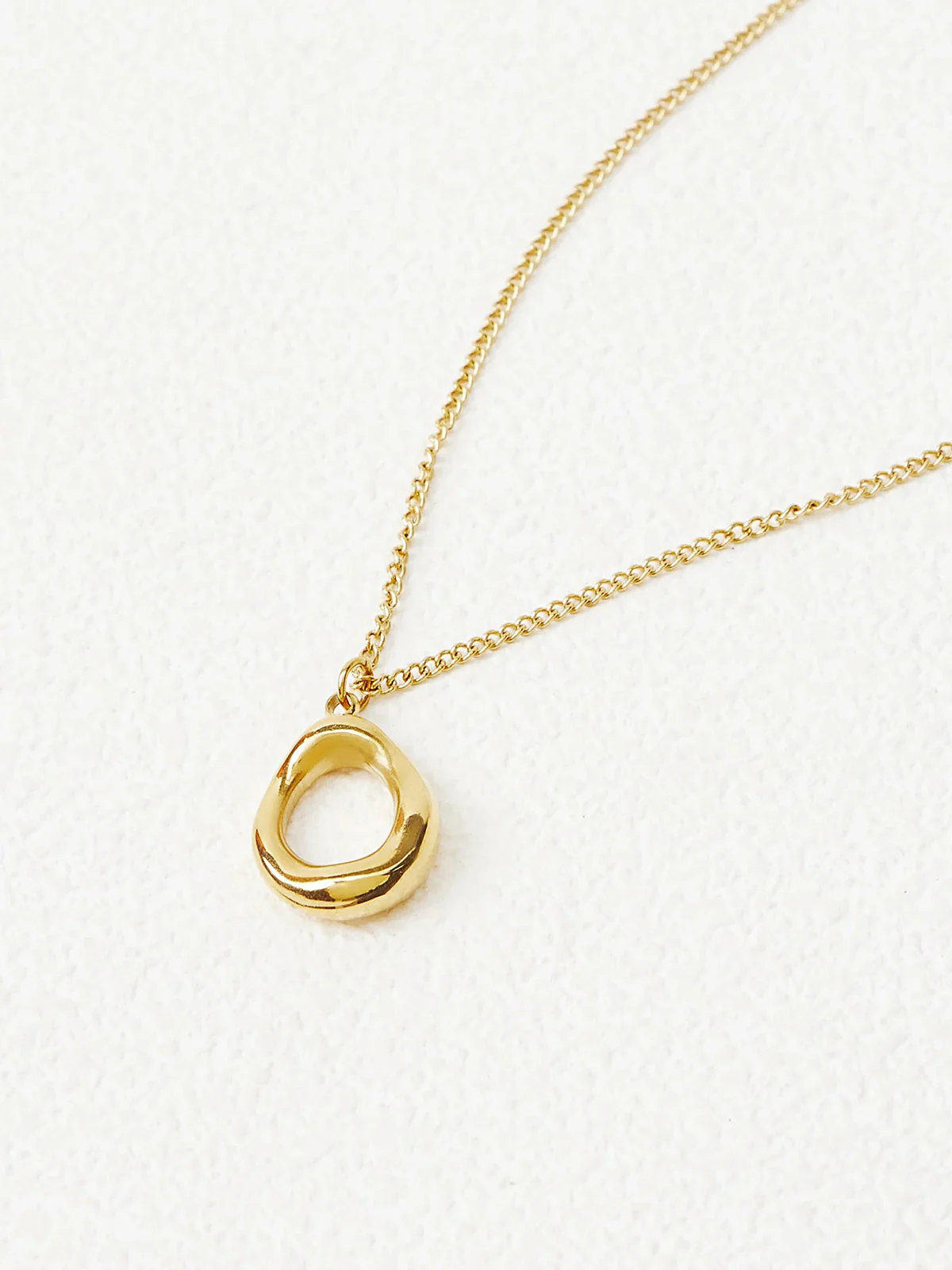 Layered Gold-Tone Chain Necklace - Image 4
