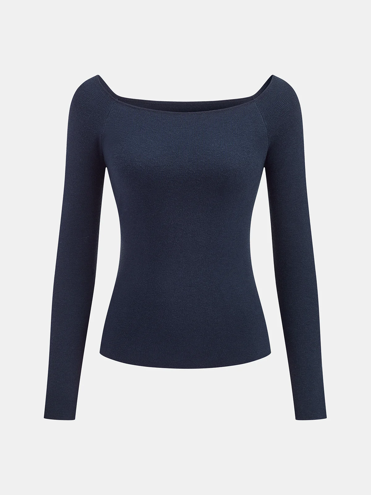 Long Sleeve Top & Capelet Knit Two-Piece Set - Image 3