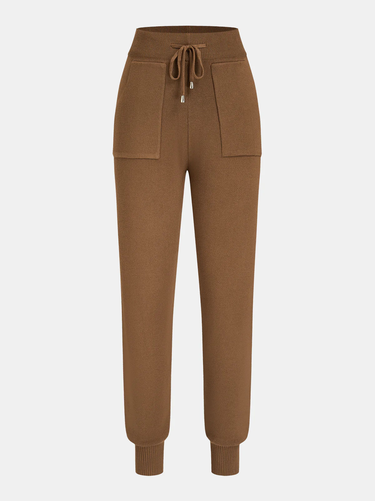 Longline Cardigan & Tank Top Sweatpants Three-Piece Set - Image 4