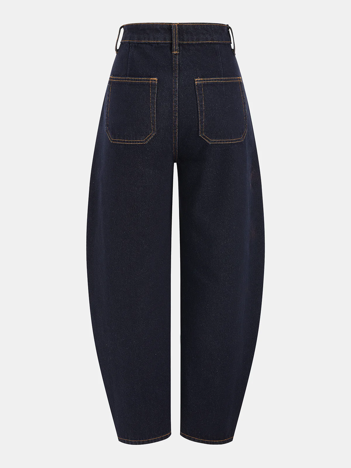 Mid-Waist Balloon Jeans - Image 4