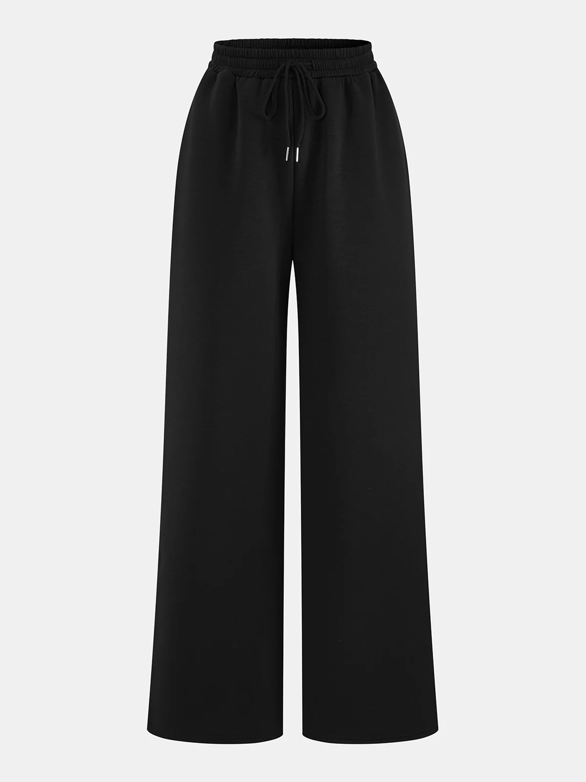 Off-Shoulder Sweatshirt & Drawstring Pants Set - Image 4