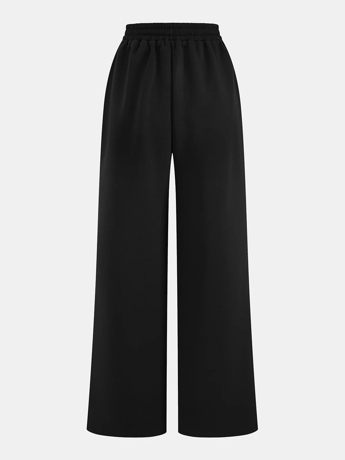 Off-Shoulder Sweatshirt & Drawstring Pants Set - Image 5