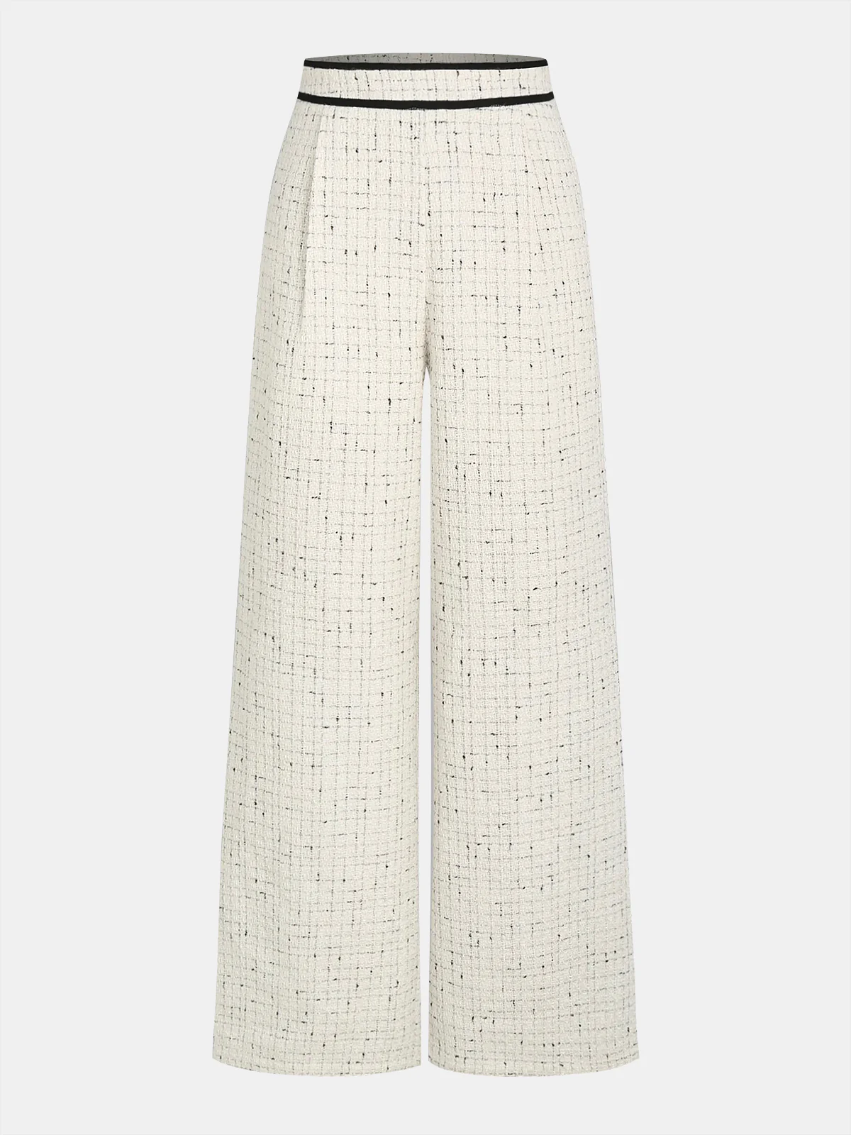 Pearl Button Tweed Jacket & Pants Set - Image 4