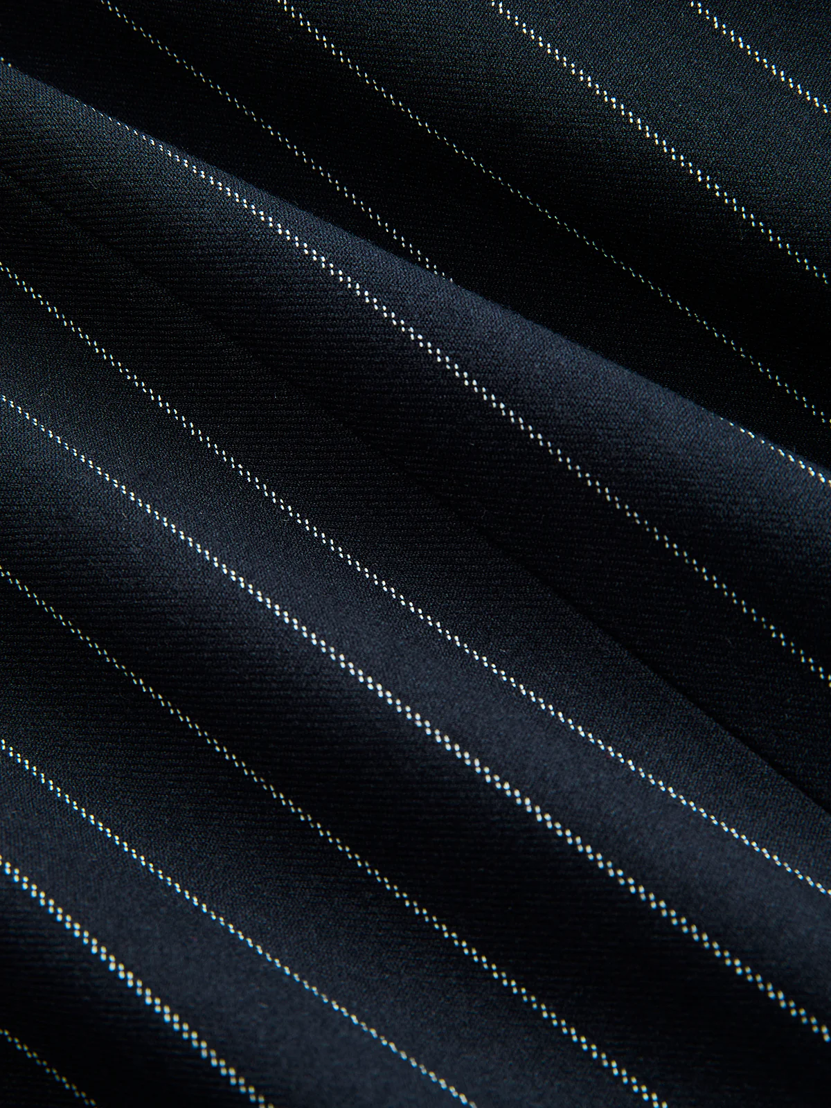 Pinstriped Belted Blazer - Image 5