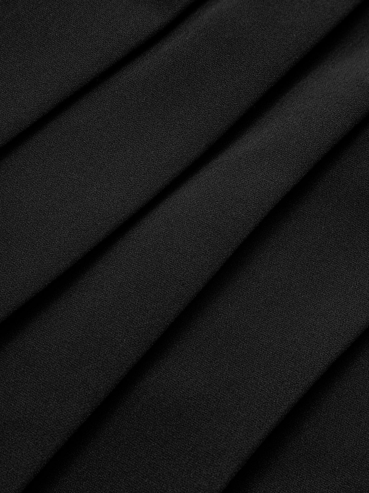 Pleated Double Buckle Mini Skirt - Image 3