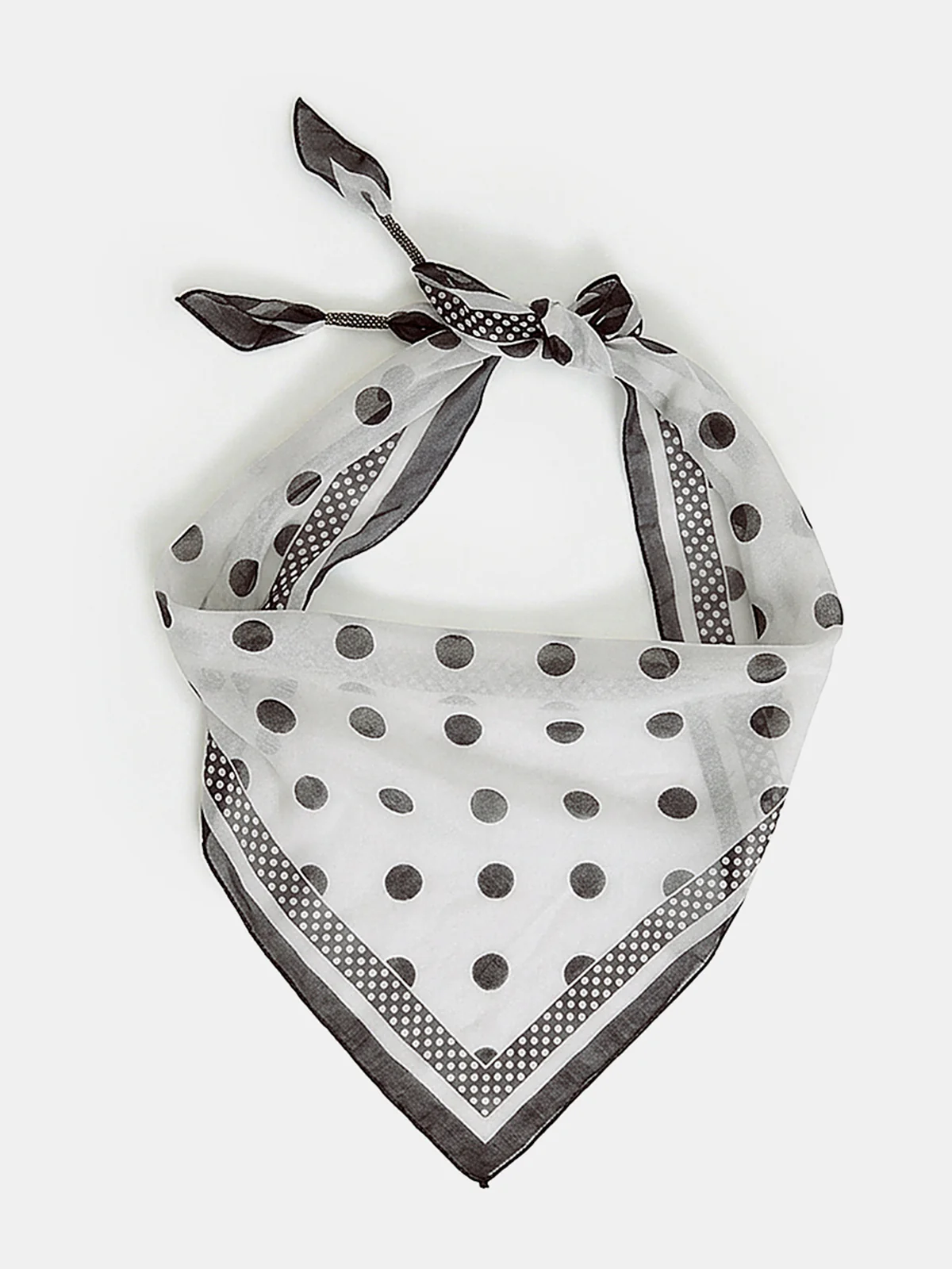 Polka Dot Fashion Scarf - Image 3