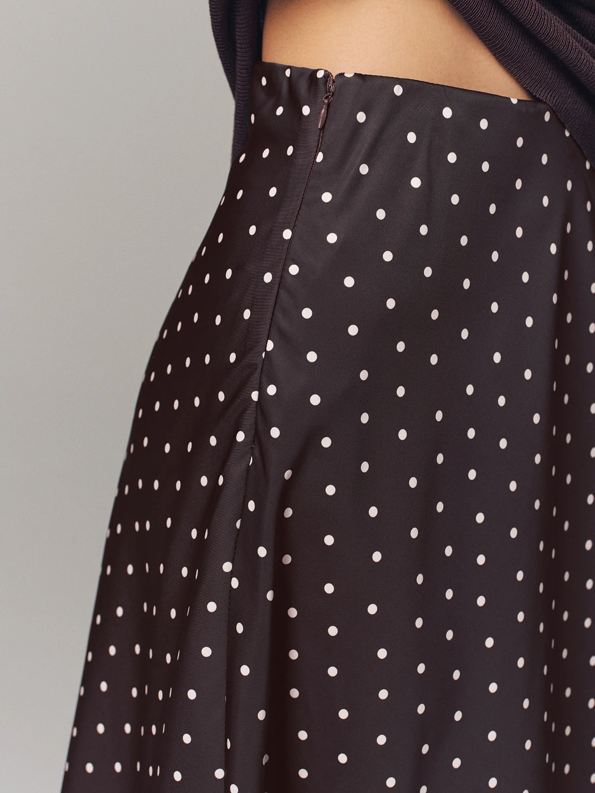 Polka Dot Maxi Skirt - Image 6