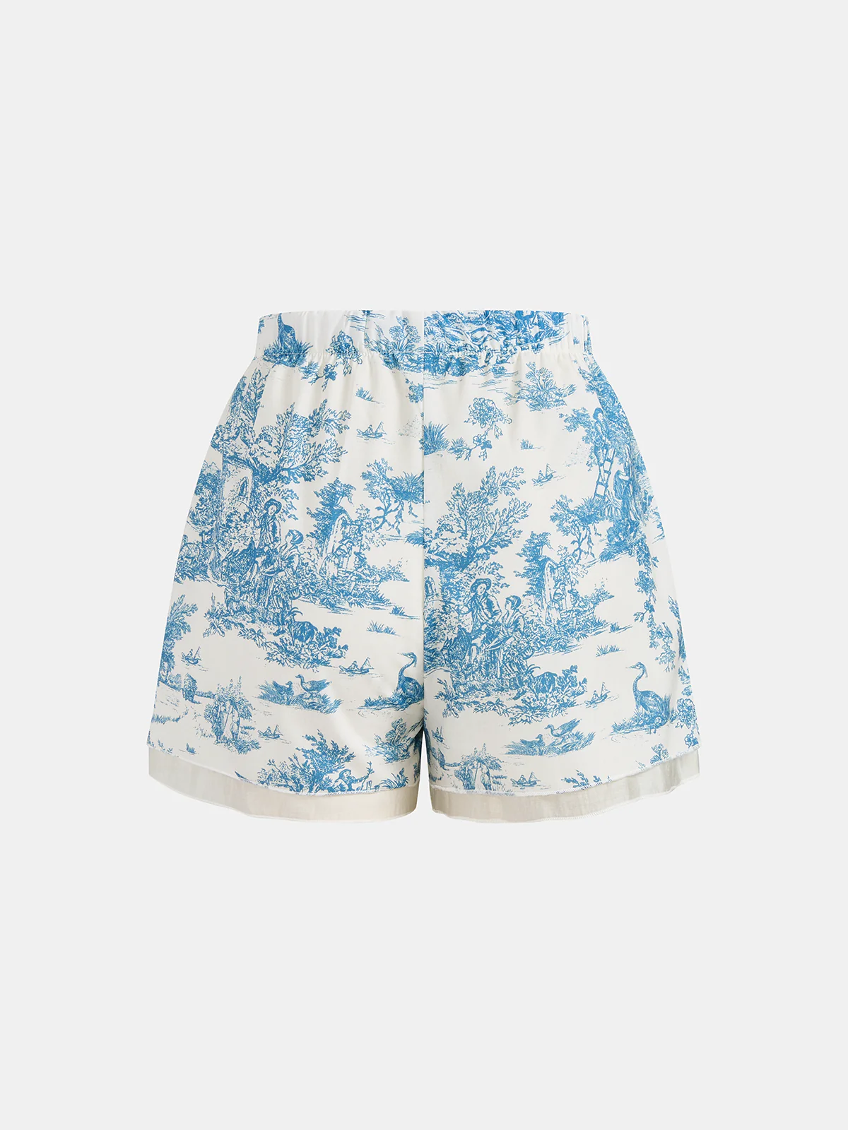Printed Long sleeve Shirt & Shorts Set - Image 6