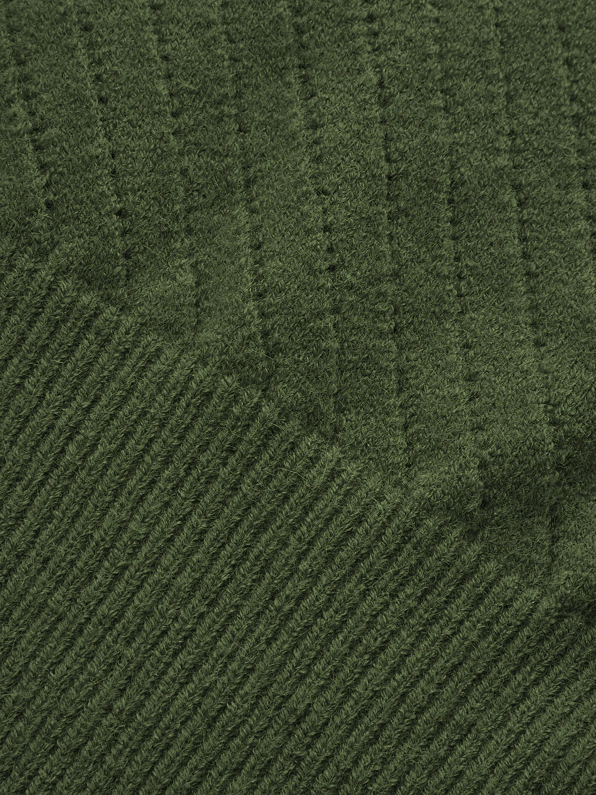 Ribbed Knit Cropped Sweater - Image 4