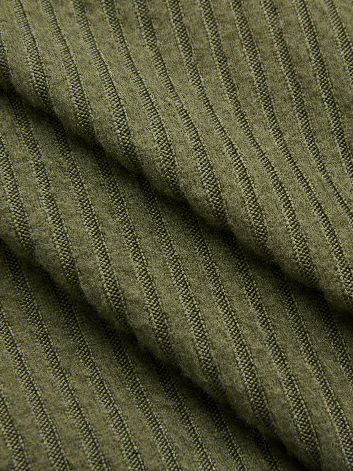 Ribbed Twist-Front Top & Wide-Leg Pants Set - Image 6