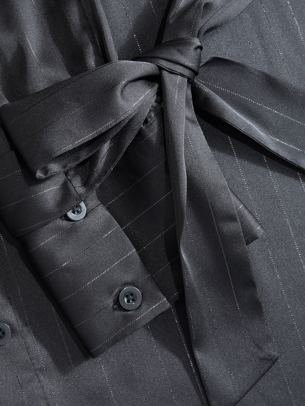 Ribbon-Detail Long-Sleeve Shirt - Image 6