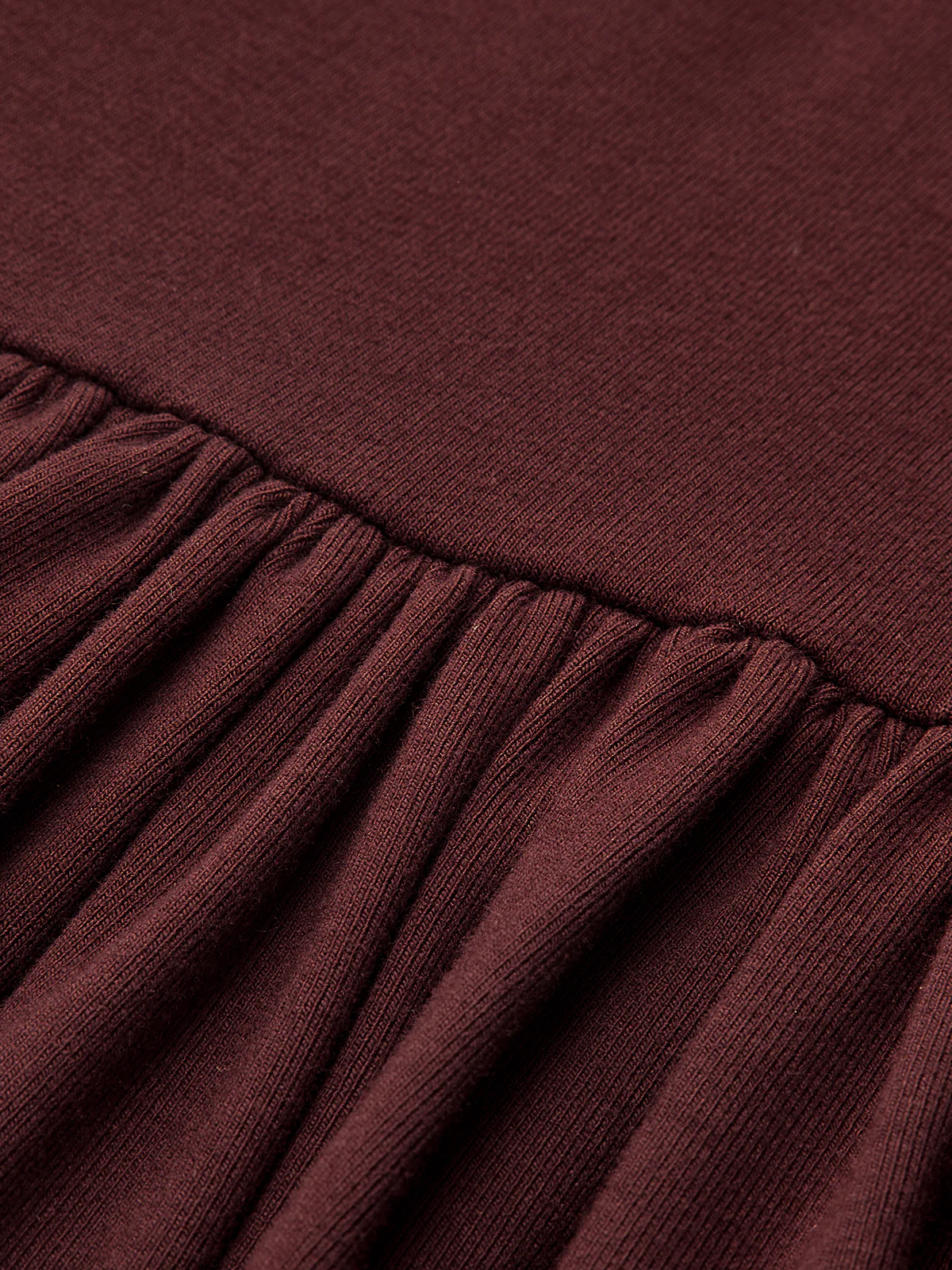 Ruched A-Line Midi Skirt - Image 4