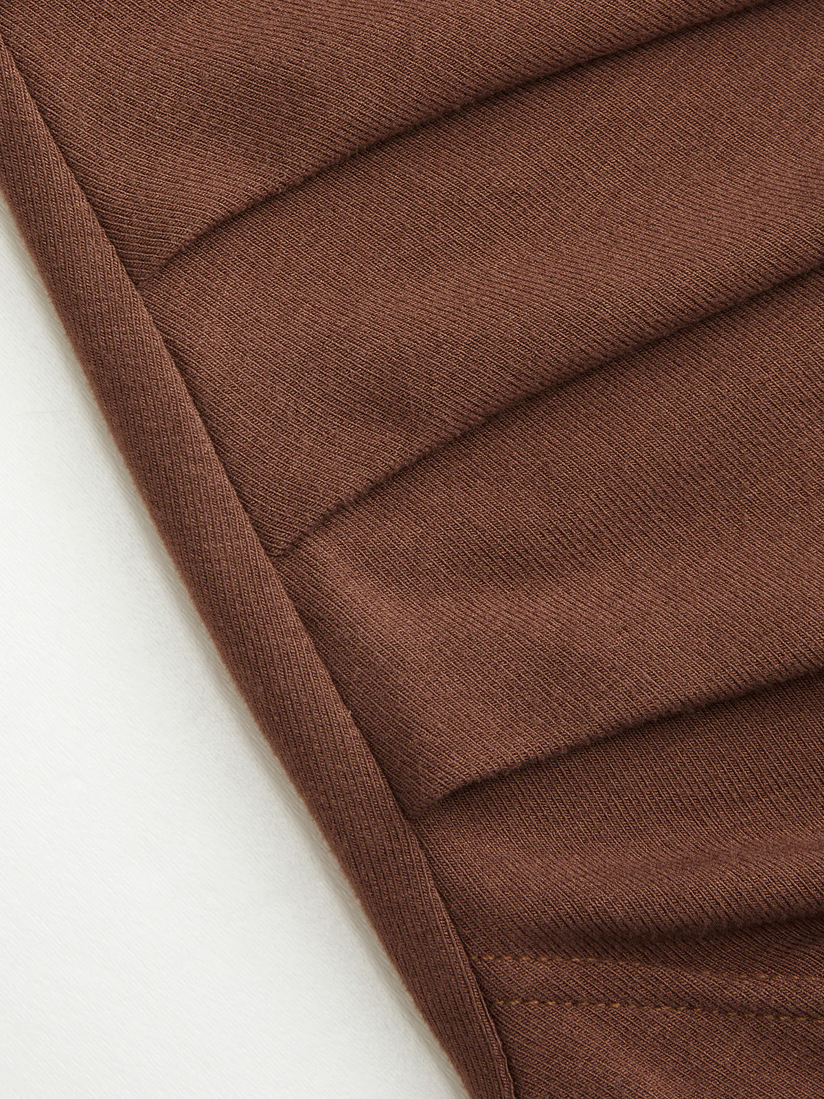 Ruched Waist Dress with Side Slit - Image 5