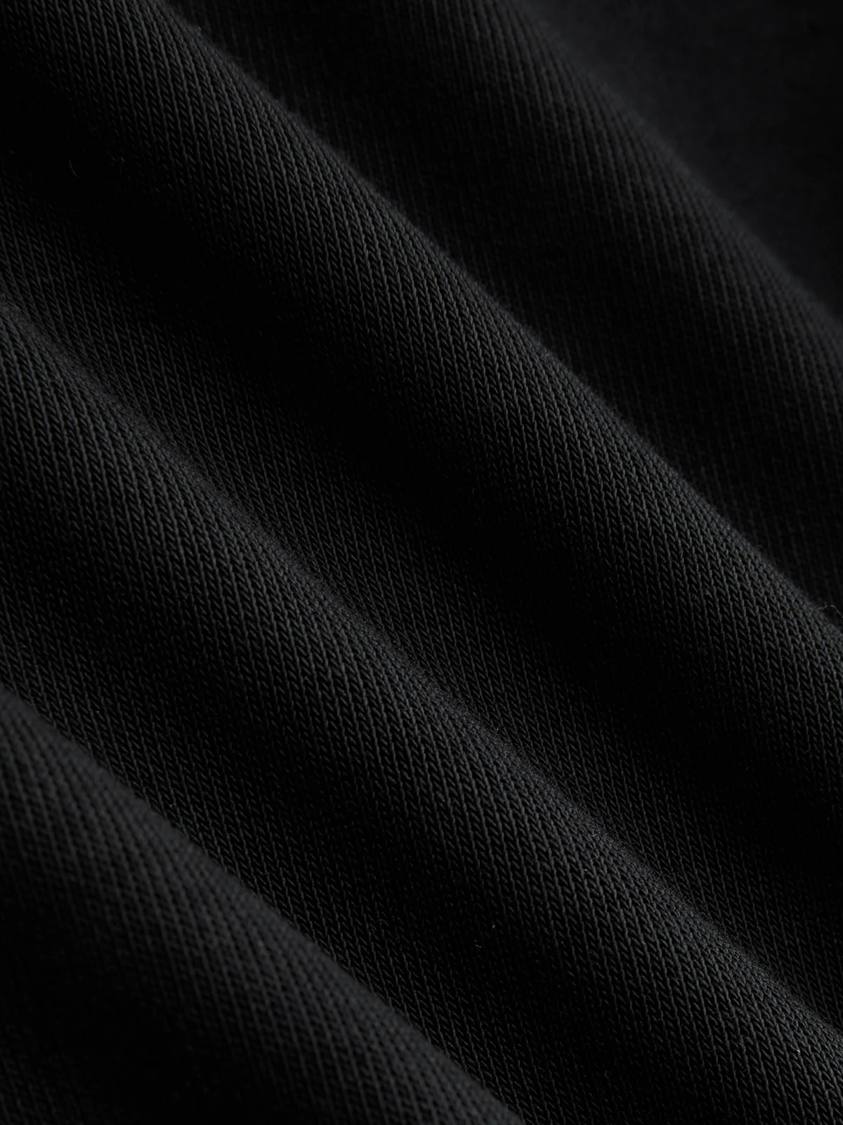 Shoulder-Padded Cinched Long-Sleeve Sweatshirt - Image 3
