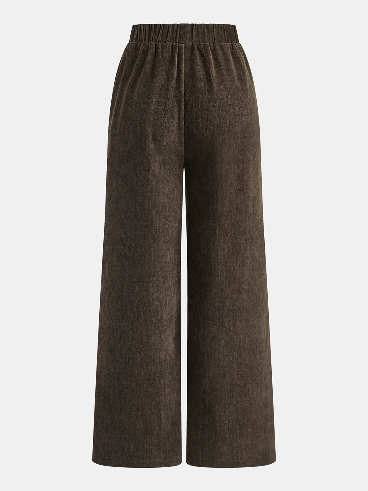 Side-Stripe Corduroy Wide-Leg Pants - Image 3
