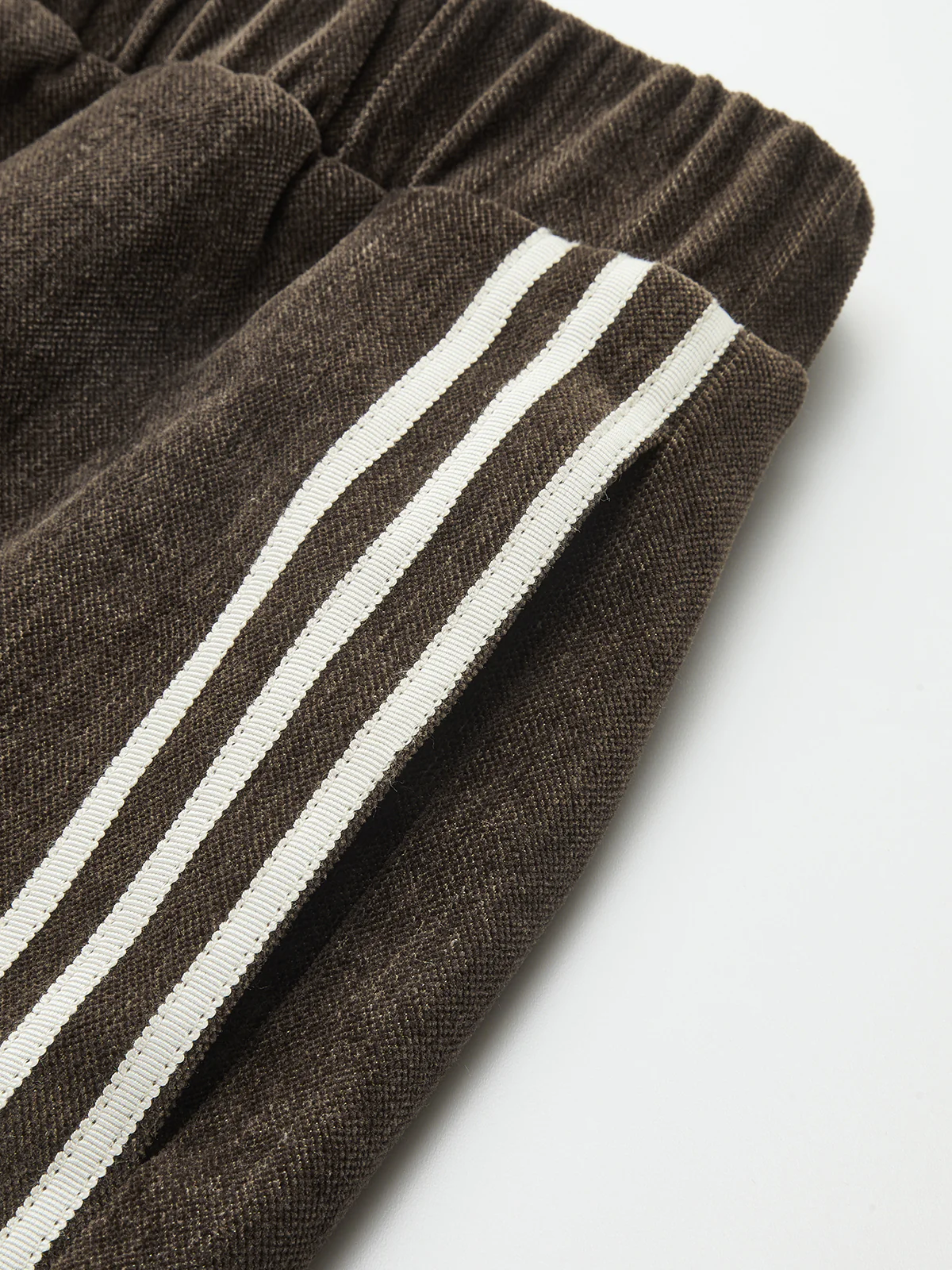Side-Stripe Corduroy Wide-Leg Pants - Image 5