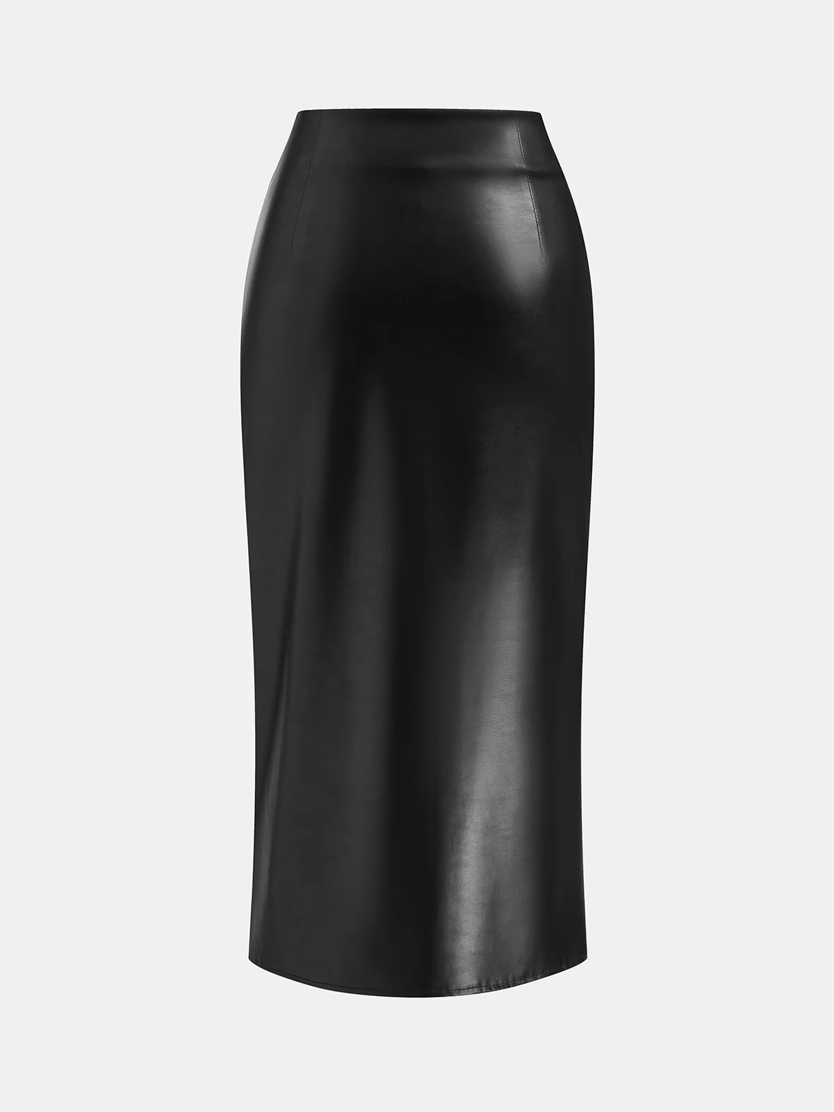 Sleeveless Bodysuit and Faux Leather Skirt Set - Image 6