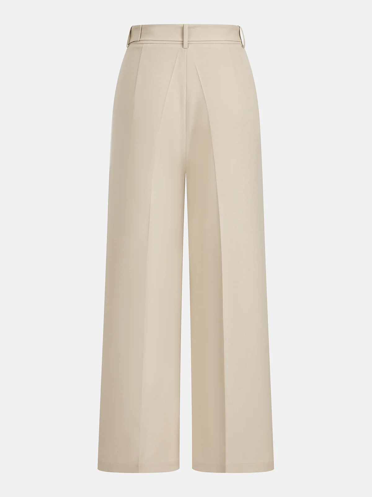 Sleeveless Ruched Top & Wide-Leg Pants Set - Image 7