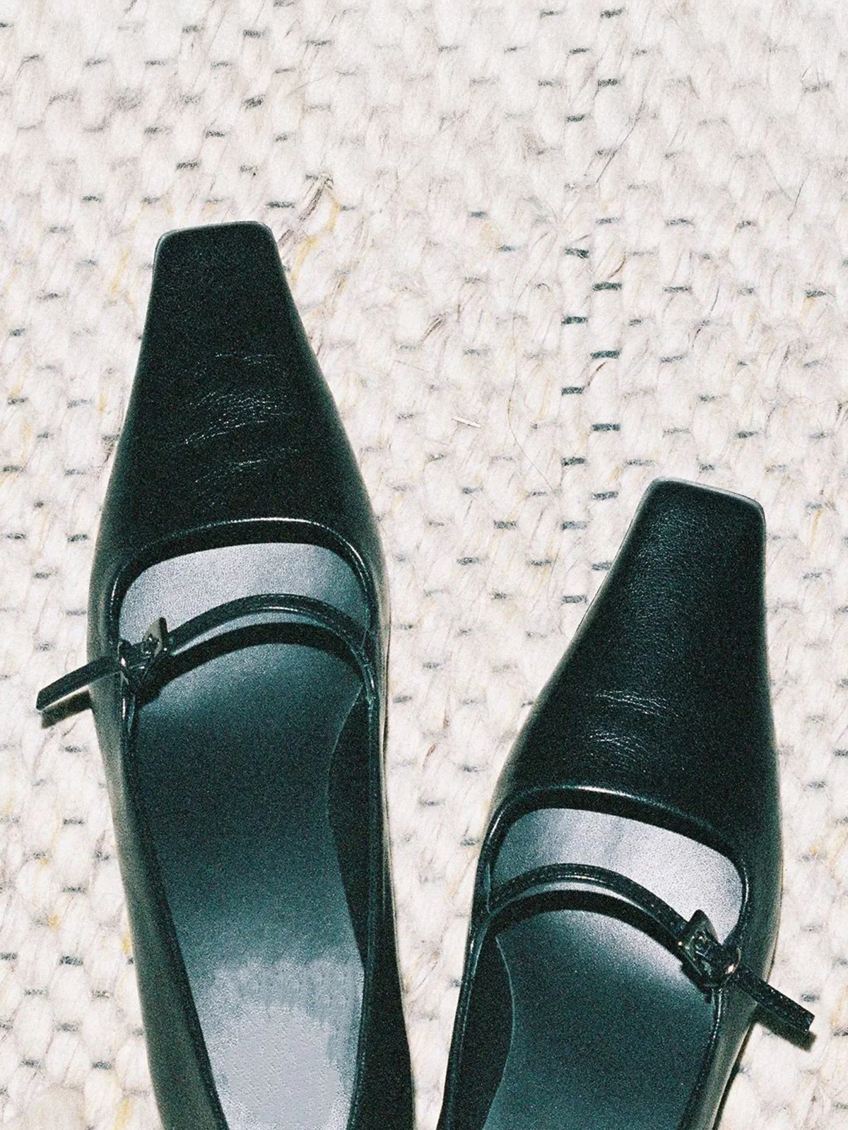 Square Toe Mary Jane Pumps - Image 3