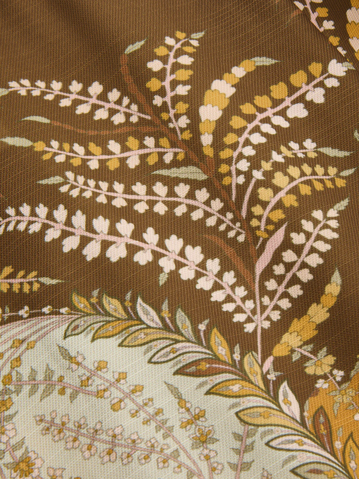 Tie-Front Paisley Print Maxi Dress - Image 4