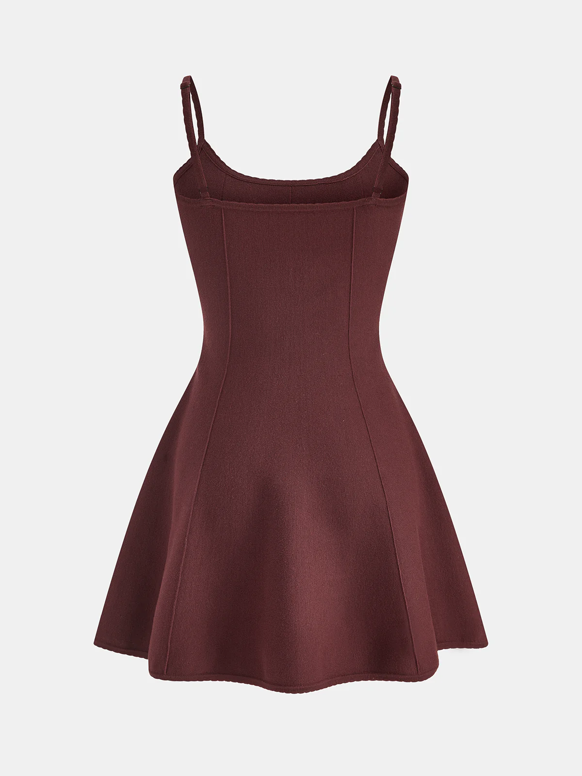 Umbrella Hem Knit Cami Mini Dress - Image 3