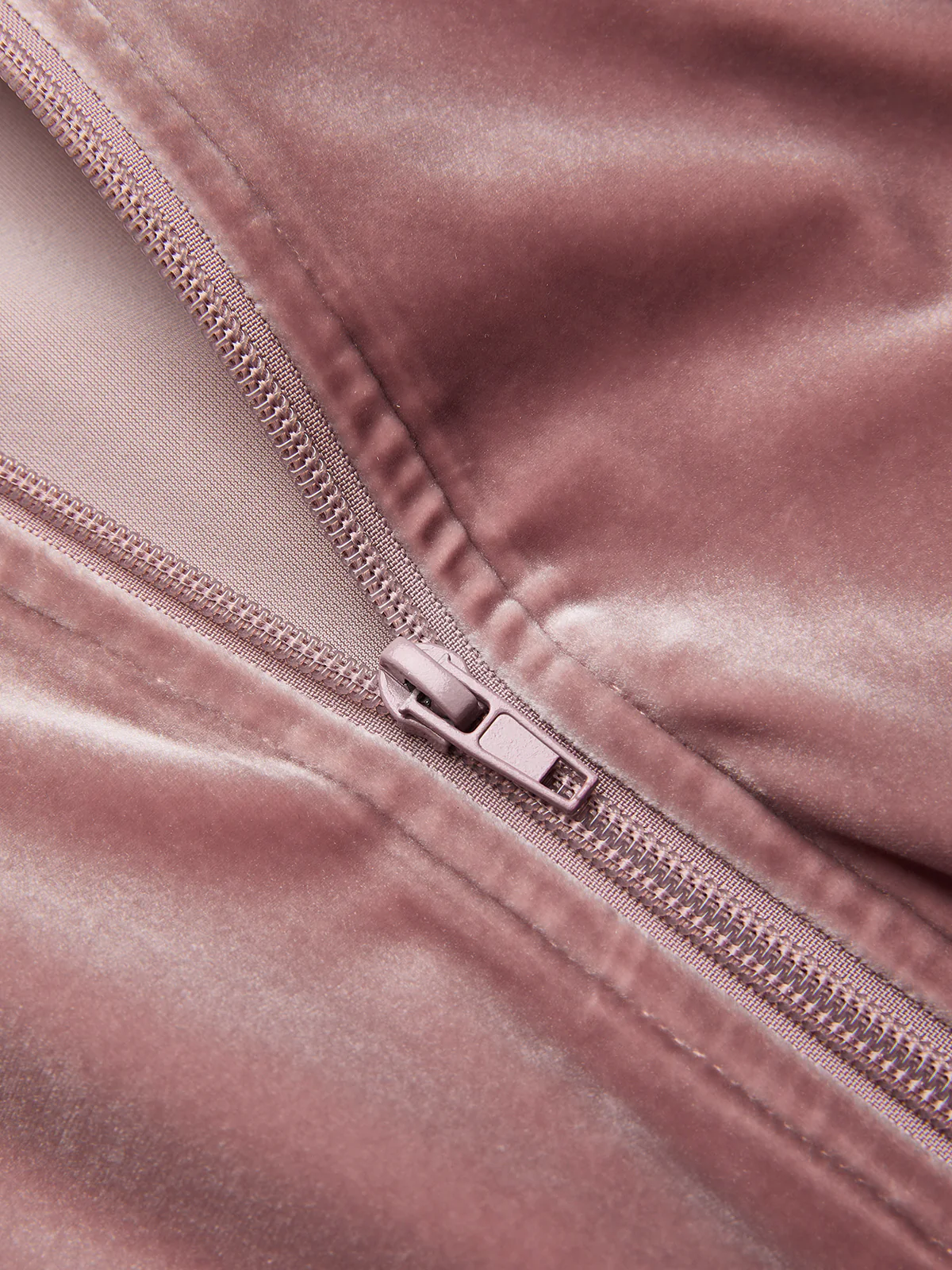 Velvet Striped Zip-Front Jacket - Image 6