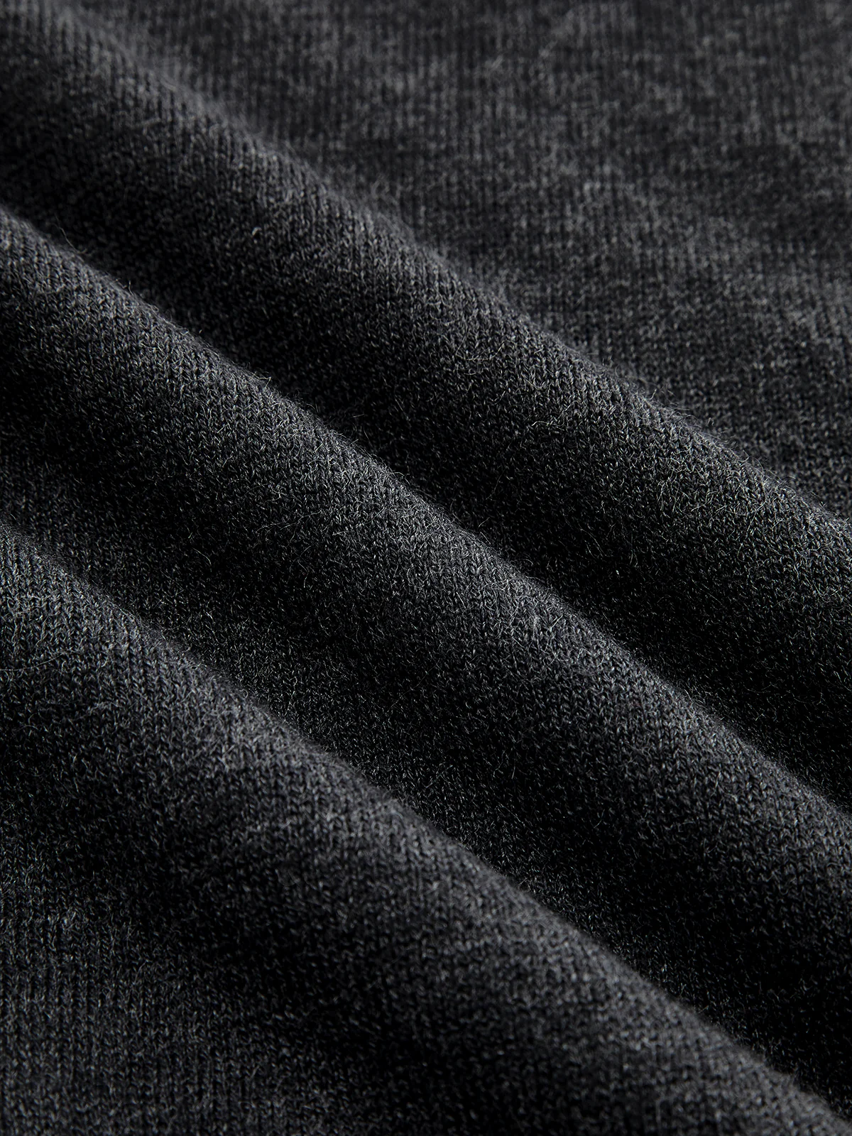 Wool Blend Embellished Ruched Skirt - Image 4