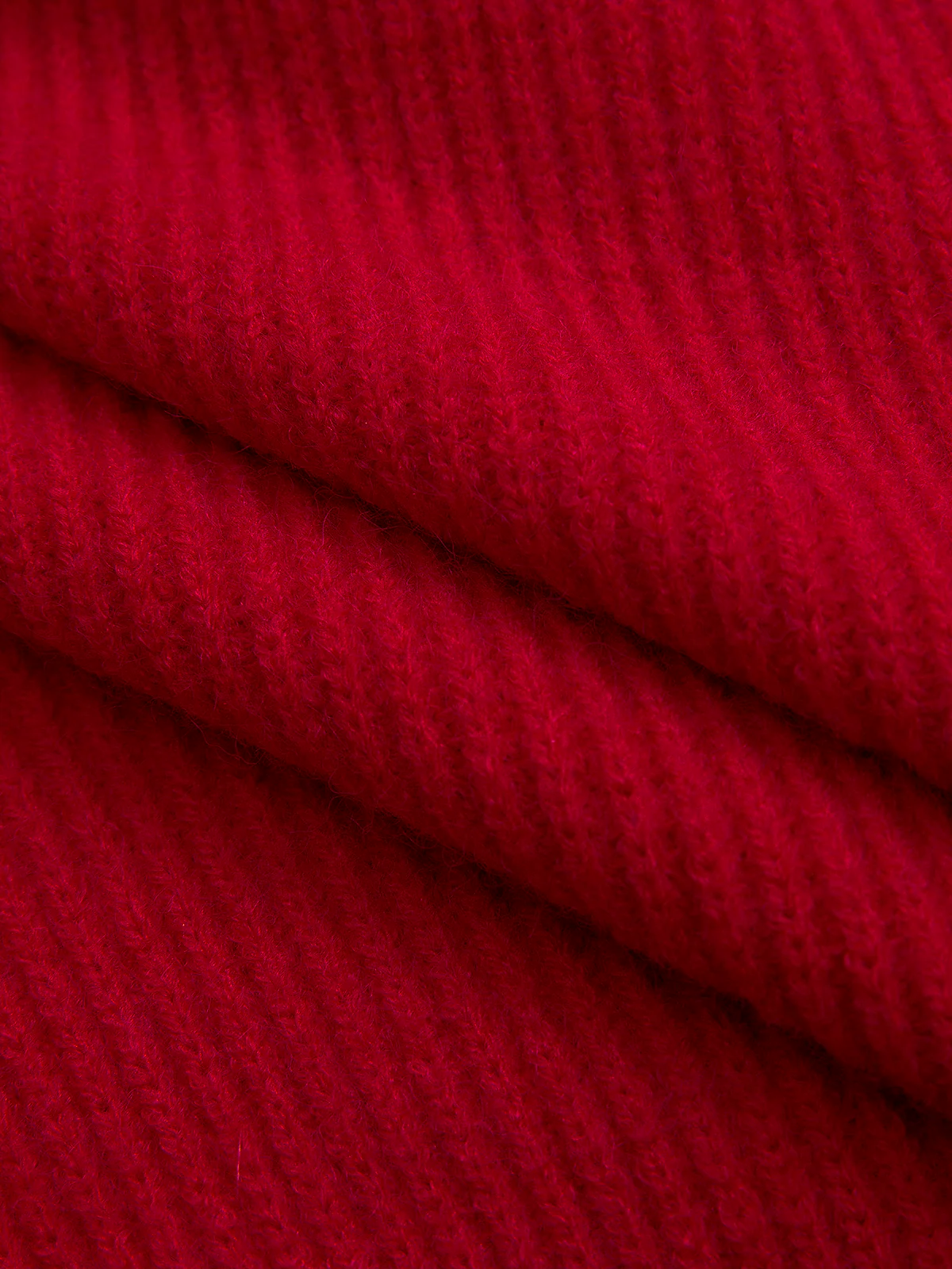 Wrap V-Neck Ribbed Knit Mini Dress - Image 3