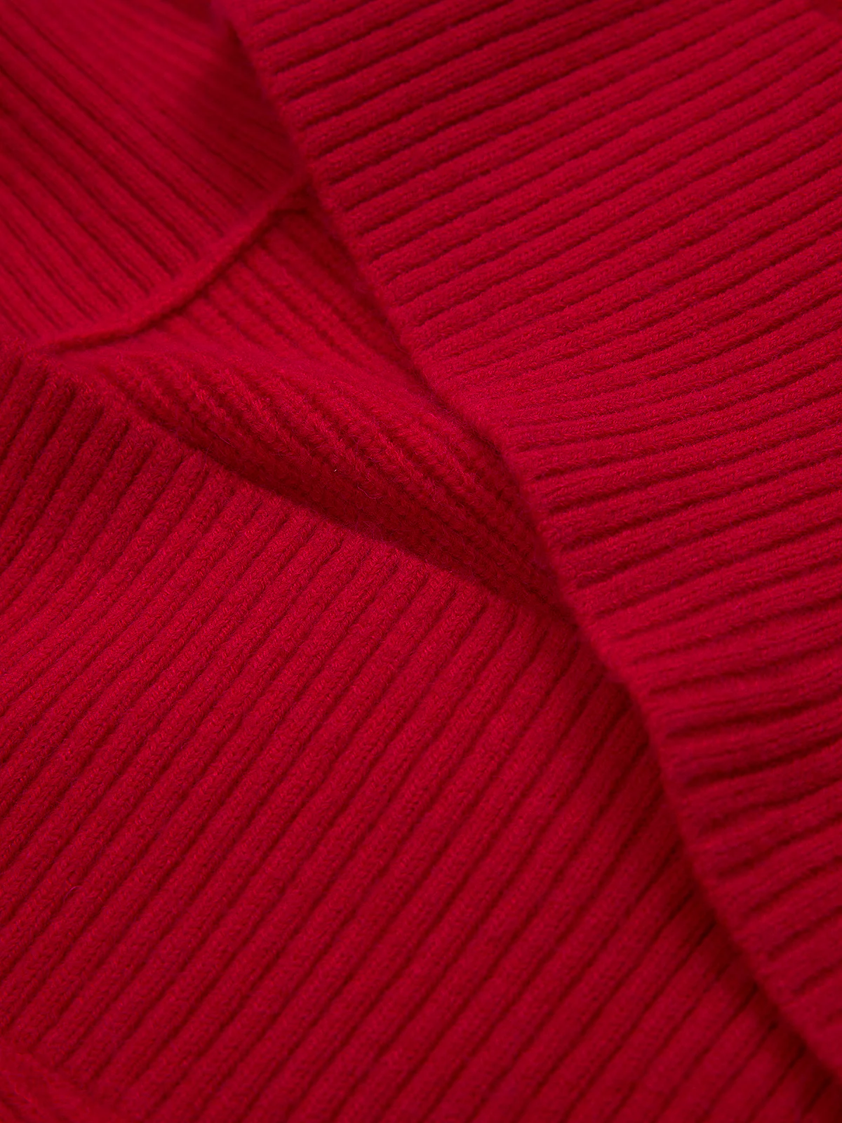 Wrap V-Neck Ribbed Knit Mini Dress - Image 4